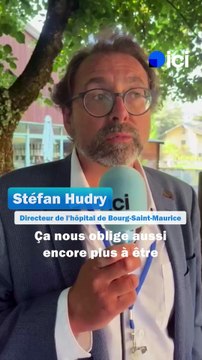 Exercice de crise à l'hôpital de Bourg-Saint-Maurice