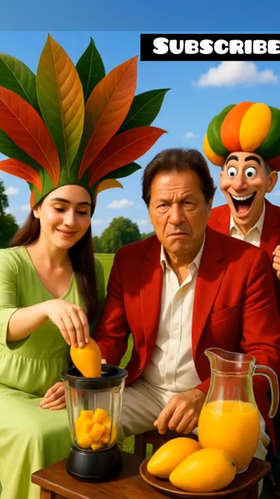 "Imran’s Mango Mission: Juicing with Style!"