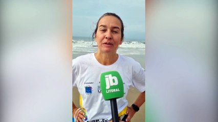 Baleia-jubarte juvenil é encontrada morta após encalhe em Pontal do Paraná