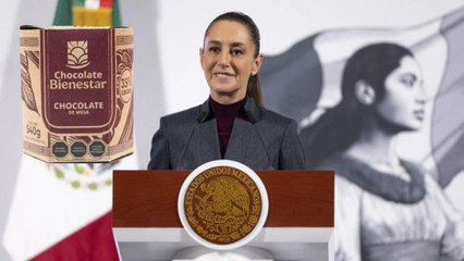 Claudia Sheinbaum anuncia lanzamiento del chocolate Bienestar en La Mañanera