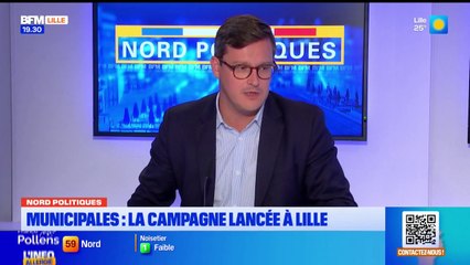 Municipales 2026 à Lille: la campagne d'Arnaud Deslandes lancée