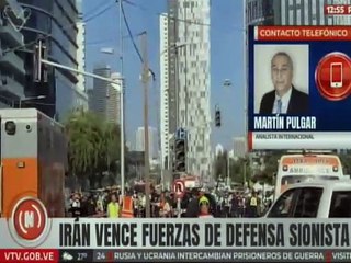 An. Int. Martín Pulgar: La resistencia iraní no la esperaba Israel, no la esperaba EE. UU.