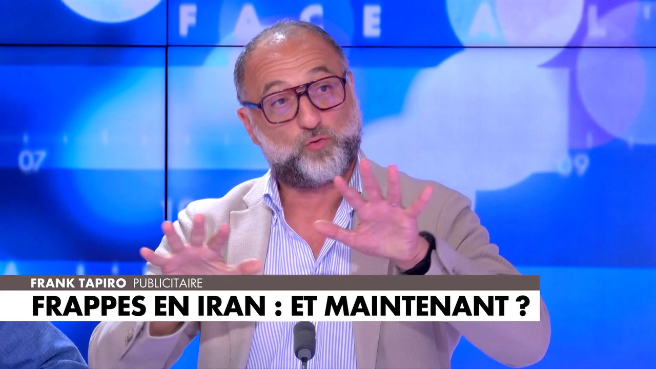 «Il n'y aura pas de paix au Proche-Orient tant que les mollahs seront là», lance Frank Tapiro