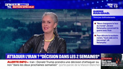 Conflit Israël/Iran: Donald Trump prendra une décision dans les 2 prochaines semaines
