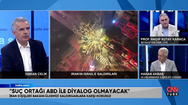 Ragıp Kutay Karaca ve Hakan Akbaş, İsrail ve İran arasındaki derinleşen kriz ortamını ve yansımalarını Hafta Sonu'nda değerlendirdi