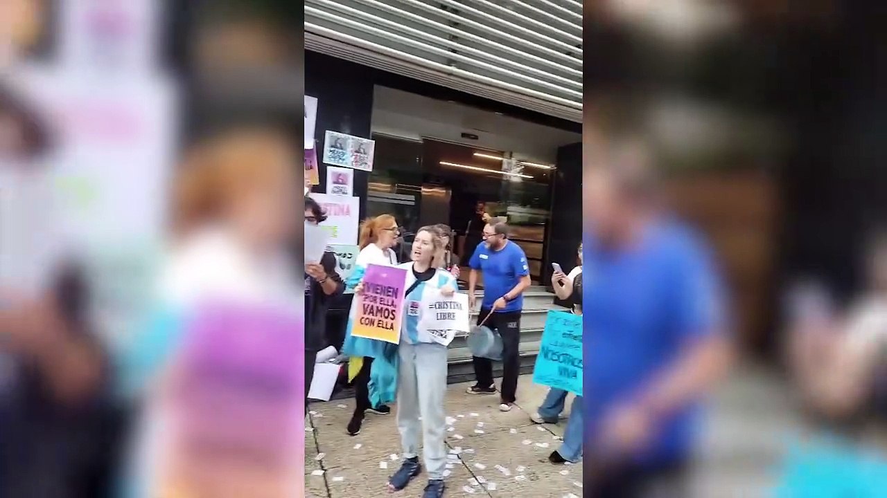 En México también se manifestaron en apoyo a Cristina Fernández de Kirchner