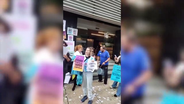 En México también se manifestaron en apoyo a Cristina Fernández de Kirchner