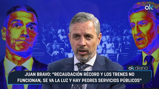 Juan Bravo: Recaudación récord y los trenes no funcionan, se va la luz y hay peores servicios públicos