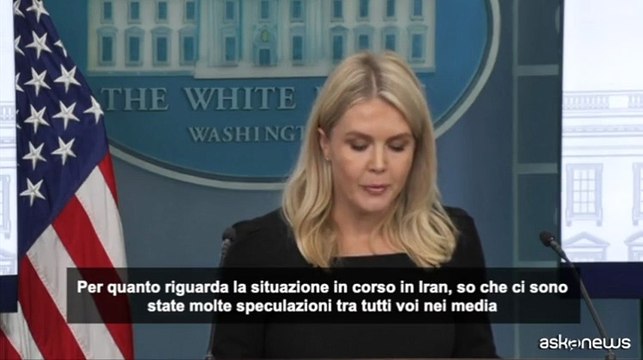 Trump: prenderò una decisione su intervento in Iran in due settimane