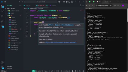 React useEffect দিয়ে API থেকে ডাটা ফেচ