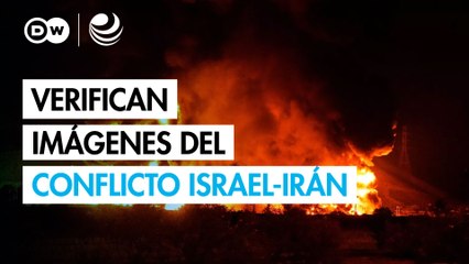 Verifican imágenes del conflicto Israel-Irán