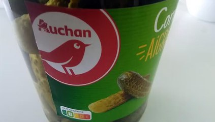 POUCE Cornichons aigres-doux 360g