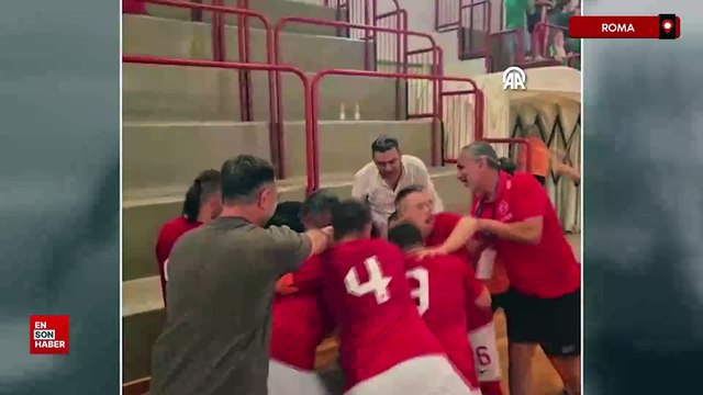 Down Sendromlular Futsal Milli Takımı, Avrupa Şampiyonası'nda finale çıktı