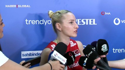 Gizem Örge: "Buradan namağlup ayrılmak istiyoruz"