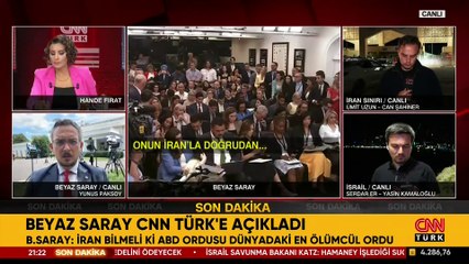 Beyaz Saray CNN TÜRK’e açıkladı: “Gerekirse İran’ı vururuz”