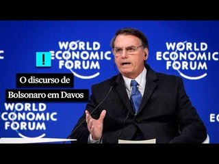 O DISCURSO DE BOLSONARO EM DAVOS