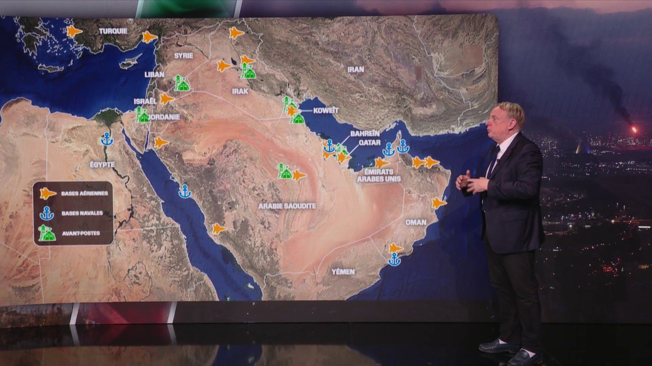 Conflit Iran/Israël: où sont les bases militaires des Etats-Unis au Moyen-Orient ?