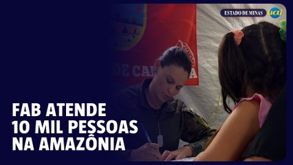 FAB faz mais de dez mil atendimentos na Amazônia