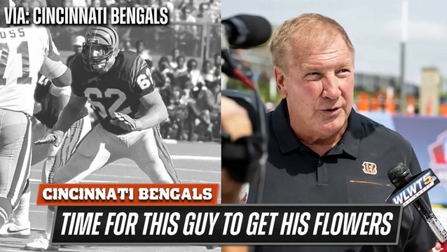 It's time for this guy to get inducted to the Bengals Ring of Honor!