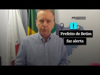 TRAGÉDIA EM BRUMADINHO | Prefeito de Betim faz alerta a moradores da região