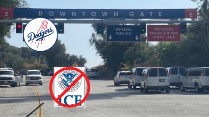 Dodgers se impone al ICE: Se les niega el acceso al estacionamiento del estadio