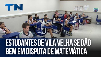 Estudantes de Vila Velha se dão bem em disputa de Matemática