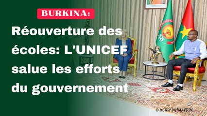 Réouverture des écoles: L'UNICEF salue les efforts du gouvernement