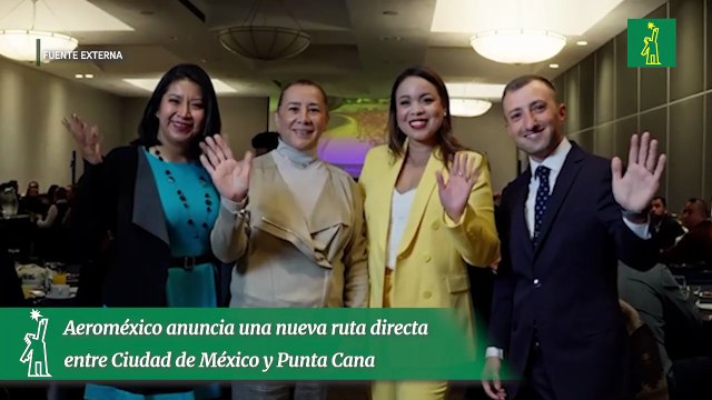 Aeroméxico anuncia una nueva ruta directa entre Ciudad de México y Punta Cana