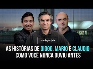 EM BREVE: As historias de Diogo, Mario e Claudio como você nunca ouviu antes