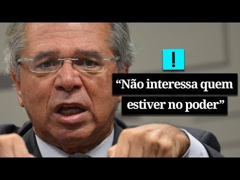 Não interessa quem estiver no poder Paulo Guedes condena a Previdência