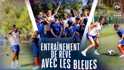 23 Jeunes se sont Entraînés avec l'Équipe de France Féminine