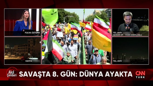 Savaşta 8. gün: İsrail'de korku, İran'da gerilim! Trump süre verdi, gelişmeler Akıl Çemberi'nde değerlendirildi