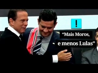 "Mais Moros, e menos Lulas", afirma Doria em condecoração a ministro da Justiça