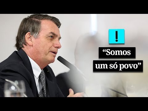 Bolsonaro: Somos um só povo