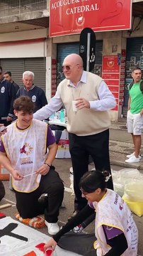 Produção de Tapetes de Corpus Christi na Arquidiocese de Curitiba/ Paraná