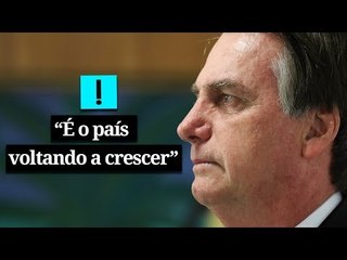 "É o país voltando a crescer", afirma Bolsonaro sobre liberação de saques do FGTS