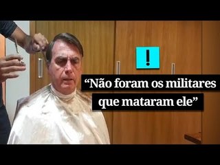 Bolsonaro diz: "Não foram os militares que mataram ele", sobre pai do presidente da OAB