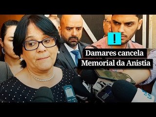 Damares cancela Memorial da Anistia em Belo Horizonte