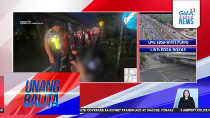 Ginang na napaanak sa tabing-kalsada, tinulungan ng 4 na pulis; mag-ina, ligtas na nadala sa ospital | Unang Balita
