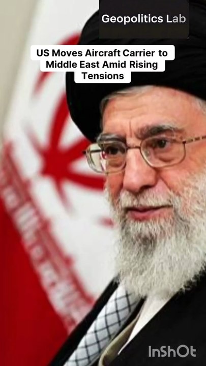 US moves aircraft carrier to middle east Amid Rising Tensions