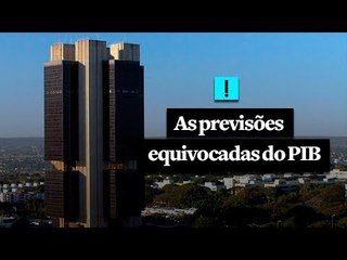 As previsões equivocadas do PIB