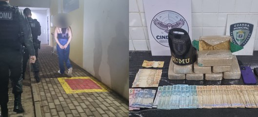 Romu apreende 10 quilos de crack no Bairro Santa Cruz; apreensão avaliada em R$ 200 mil
