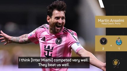 Anselmi left at loss for words after witnessing more Messi magic