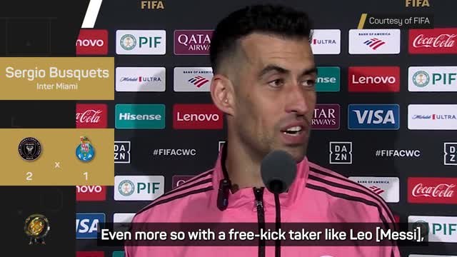 Busquets never doubted Messi's free-kick wonder goal