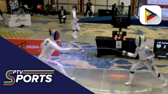 Sammuel Tranquilan, nakamit ang best finish ng Philippine fencing team sa 2025 Asian Fencing Championships