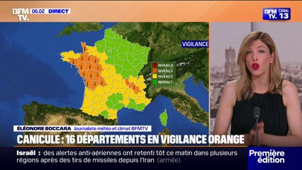 16 départements placés en vigilance orange pour canicule