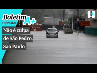Boletim A+: Não é culpa de São Pedro, São Paulo