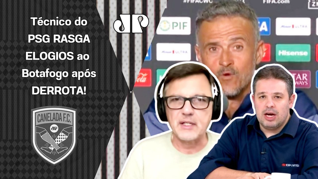 SE IMPRESSIONOU! OLHA o que Luis Enrique FALOU sobre o Botafogo após VITÓRIA ÉPICA contra o PSG!