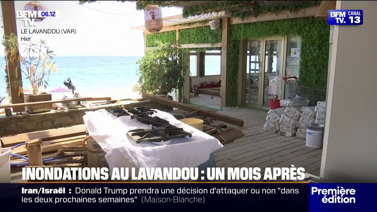 Un mois après les inondations dans le Var, certains établissements touristiques vont pouvoir rouvrir avant la saison estivale