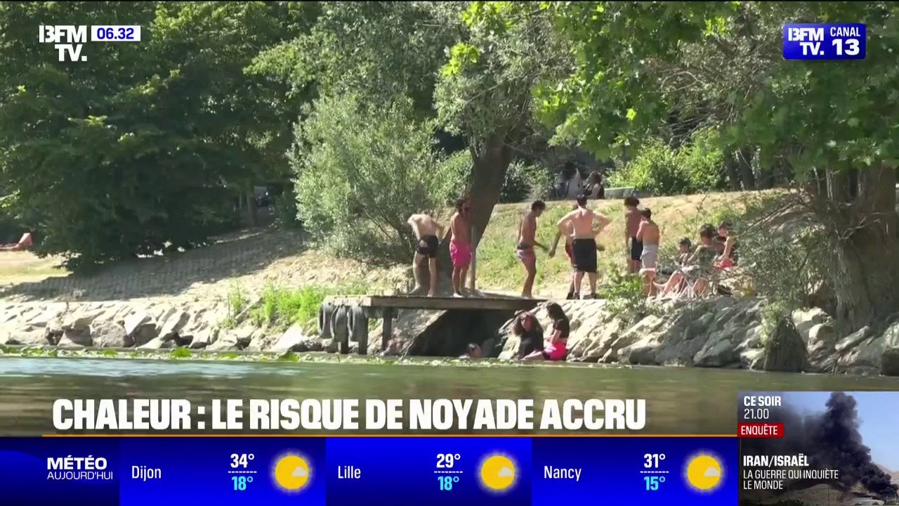 Malgré les fortes chaleurs, la Marne interdite à la baignade à cause d'un risque élevé de noyade